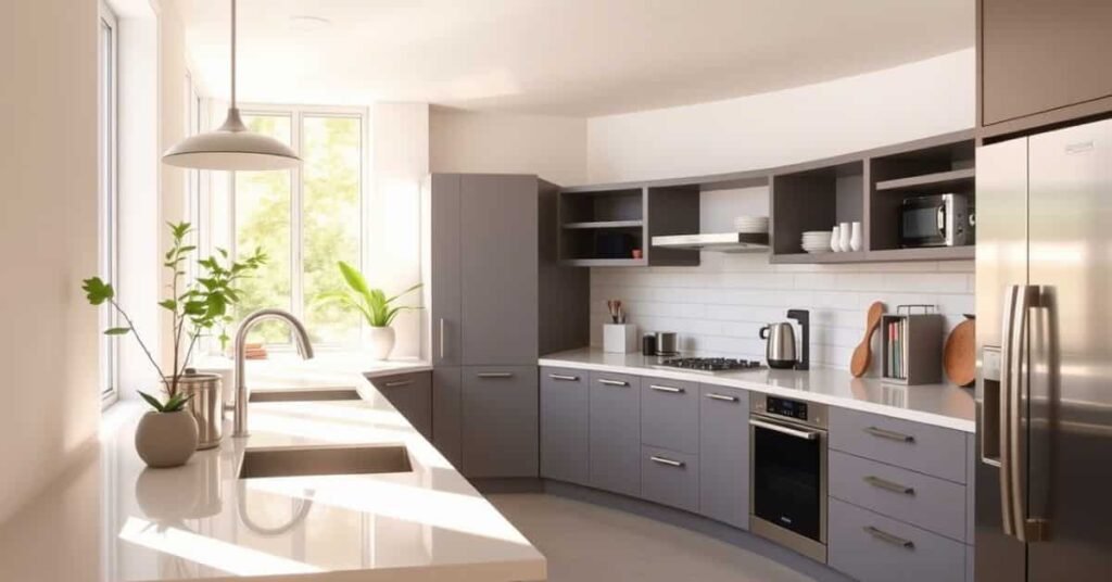 modern kitchen renovation